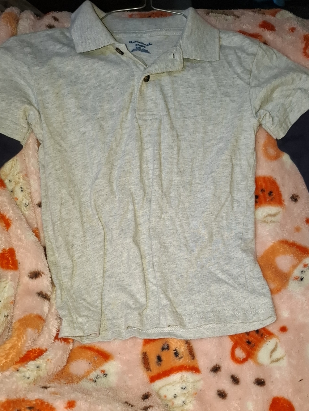 Garanimals Light Heather Gray Polo Shirt